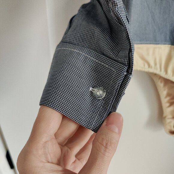 CHADWICKS Stretch Cotton Button Down Bodysuit *LIKE NEW* - Picture 2 of 6